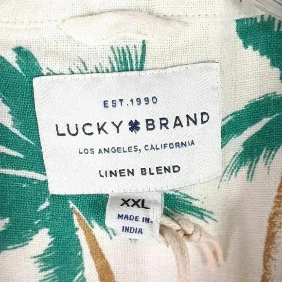 Lucky Brand Linen blend NWT Size XXL - Picture 5 of 7